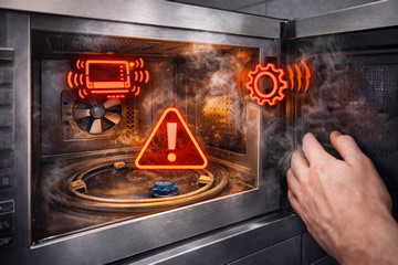 microondas Teka hace hace ruidos extraños