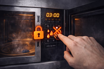 los botones no responden en microondas Teka