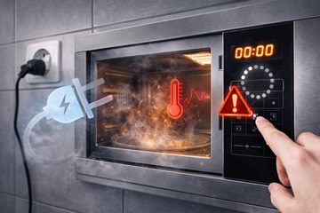 microondas Teka se apaga solo o se resetea