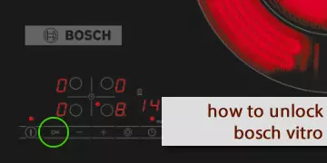 steps to how to unlock a Bosch vitro