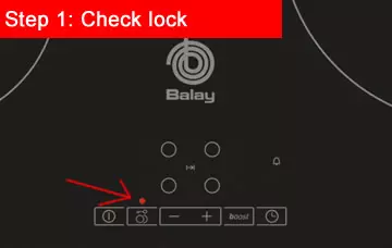 step 1 check lock