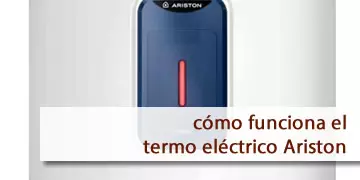 pasos de cómo funcionan la mayoría de termos eléctricos de la marca Ariston