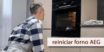 como resetar um forno aeg