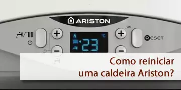 como reiniciar uma caldeira Ariston