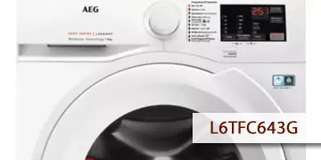 manual aeg lavadoras l6tfc643g