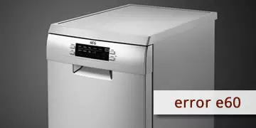 error e60 dishwasher aeg