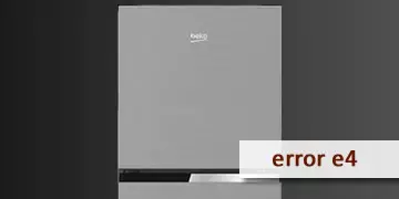 error e4 refrigerator beko