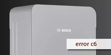 error c6 heater bosch