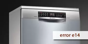 error e14 dishwasher bosch