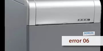 domusa boiler error 06