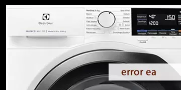 error ea lavadora electrolux