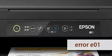 erro e01 impressora epson