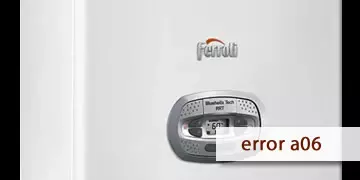 error a06 boilers ferroli