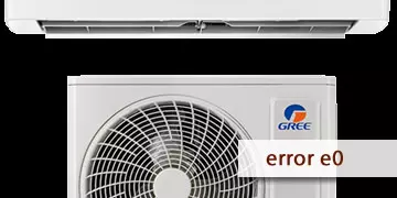 error e0 air-conditioner gree