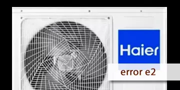 error e2 air conditioning haier