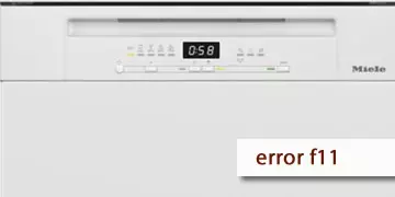 error f11 lavavajillas miele