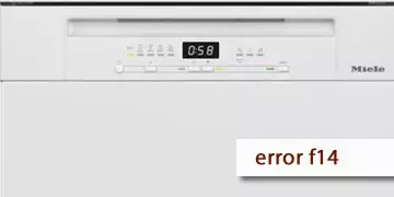 error f14 lavavajillas miele