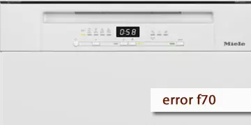 miele dishwasher error f70