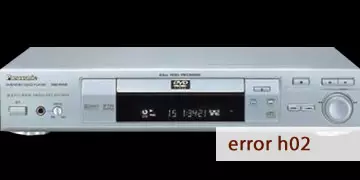 panasonic dvd error h02