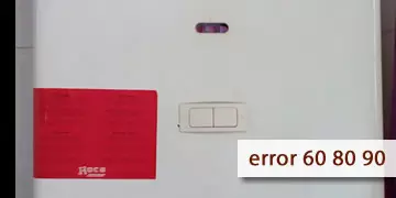 roca boilers error 60 80 90