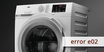 error e02 washer aeg