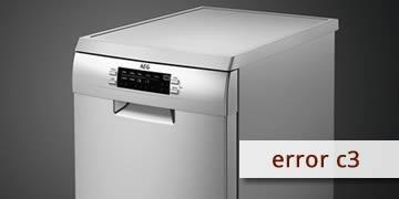 error c3 dishwasher aeg