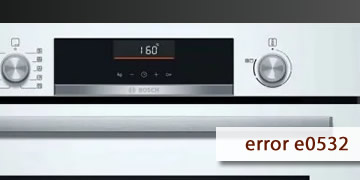 error e106 oven bosch