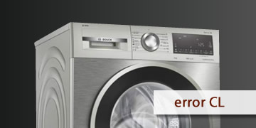 error cl washer bosch