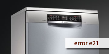 Quick solution for the E21 Bosch error on your dishwasher