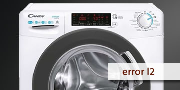 error l2 washing machine candy