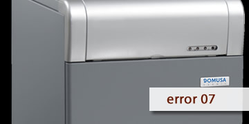 domusa boilers error 07