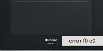 error f0 e0 en hornos Hotpoint