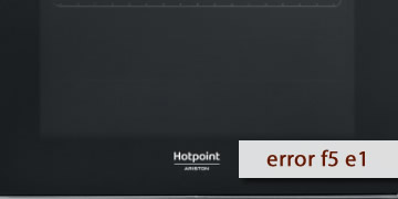 error f5 e1 en hornos Hotpoint