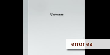 error ea junkers heater