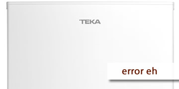 error eh frigoríficos Teka