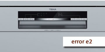 error e2 lavavajillas teka