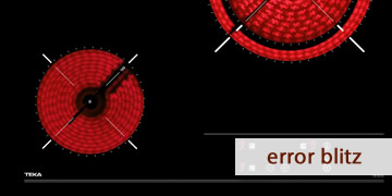 Teka ceramic hob blitz error