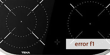 error f1 vitrocerámica teka